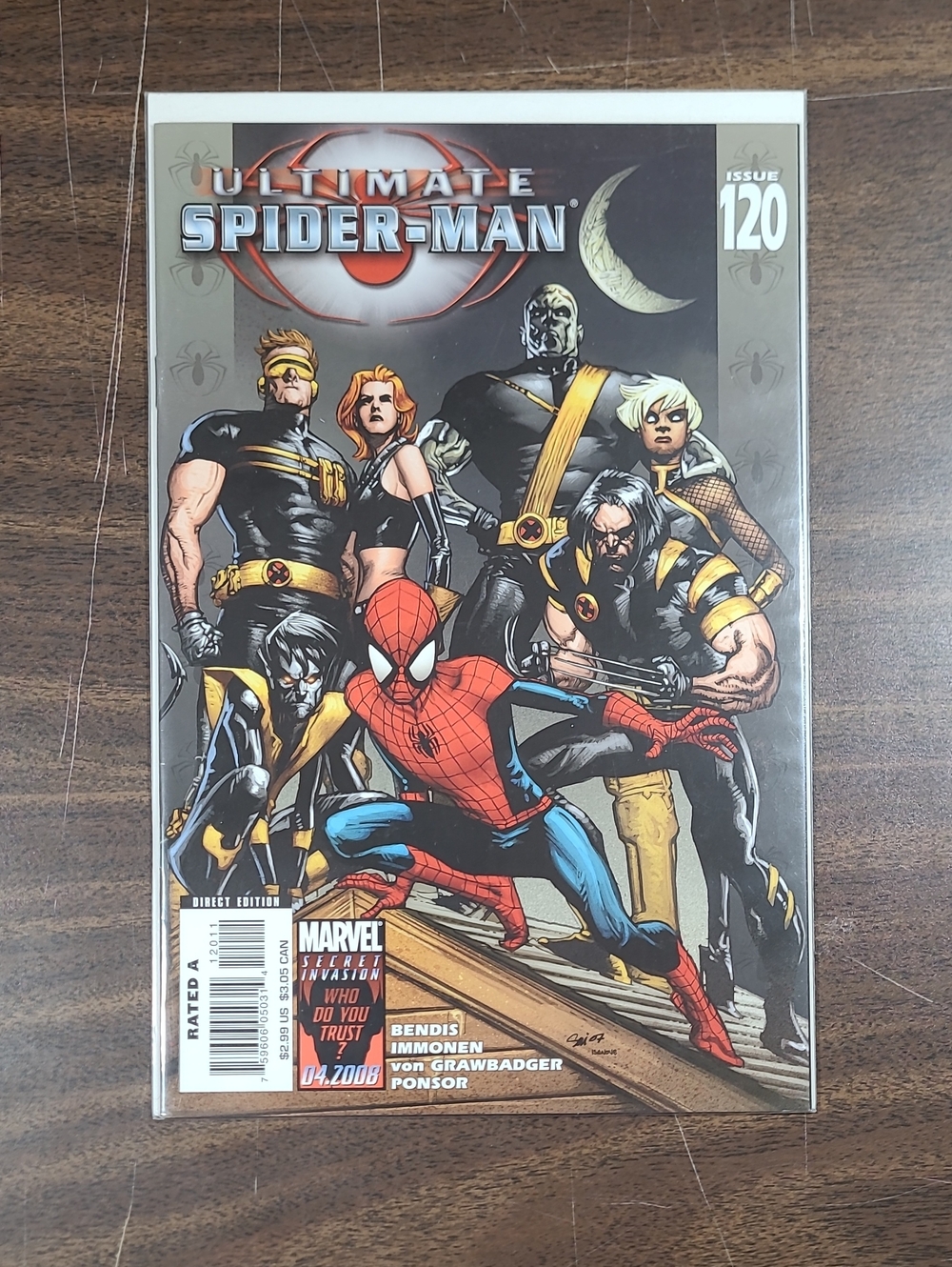 Ultimate Spider-Man Comic Book #120 Bagged